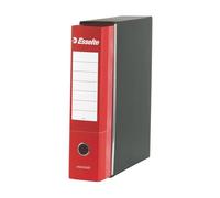 ESSELTE G75 ESSENTIALS Enregistreur - f.to protocole dos 8 cm - Rouge - Lot de 6 pièces - 390775160