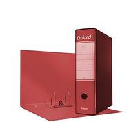 Esselte G83 Oxford Classeur À Anneaux Avec 8 Cm Dos Dorso 8 Cm F. À Commerciale Rouge