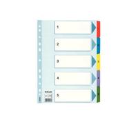 Esselte Intercalaire 5 Positions 1-5 A4 À Onglets Blanc