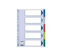 Esselte intercalaire en plastique, unis, a4, pp, 5 positions esselte group 15259