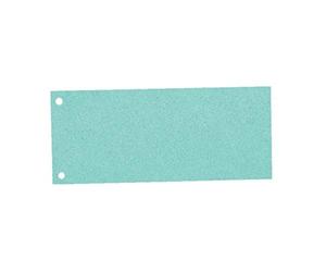 Esselte Intercalaires Trapèze de Séparation, Carton 1/3 Feuille A4, Lot de 100, Extra-Large, Bleu, 100% Recyclé, 20996
