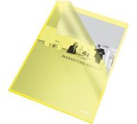 Esselte L Standard A4, OP, 115 mic, pochette 25 pcs, jaune