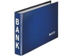 Esselte Leitz 1002 Classeur banque à 2 anneaux 20 mm (Bleu, inscription "Bank") (Import Allemagne)