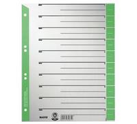 Esselte Leitz 1652-00-55 Intercalaire A4 Vert Lot de 100 (Import Allemagne)