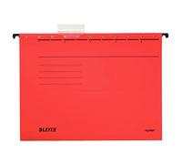 Leitz Dossiers suspendus en carton Alpha 19853025 Lot de 5 Rouge (Import Allemagne)
