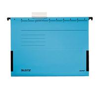 Leitz Pochette à suspendre Alpha DIN A4 Bleu – Pack de 5