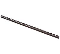 Leitz Reliures spirales plastiques 35042 – Lot de 100 A4 10 mm pour 65 pages Noir