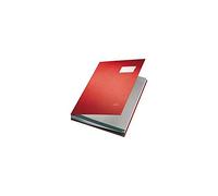 Esselte Leitz 57000025 Parapheur couverture en carton recouvert de plastique, 20 compartiments (Rouge) (Import Allemagne)