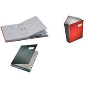 Esselte Parapheur Leitz 57000035 Couverture carton recouverte plastique 20 compartiments Bleu