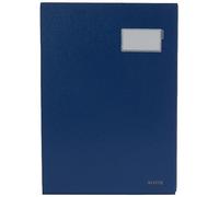 Esselte Leitz 57000035 Parapheur couverture en carton recouvert de plastique, 20 compartiments (Bleu) (Import Allemagne)
