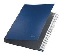 Leitz Trieur à soufflets en plastique 59310035 – 32 compartiments (Bleu)