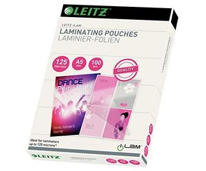 Esselte-Leitz - Lot de Pochettes de Plastification A5 125 Microns