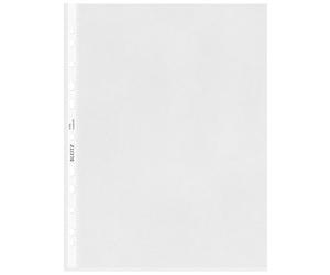 Esselte leitz lot de pochettes perforées transparentes en polypropylène standard format a4 grainé