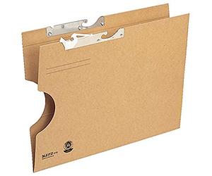 Esselte-leitz pendelmappe extra large sur le côté en carton (marron)