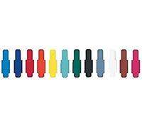 Esselte-leitz stecksignal, plastique-rouge-lot de 50