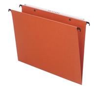 Esselte Dossiers suspendus Kori - A4 verticaux, 350 f, fond 30 mm, entraxe 330 mm - Lot de 25 orange