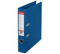 Esselte No.1 Classeur A4 à Levier, 350 feuilles A4 (80g/m²), Dos de 50 mm, 100% Carton Recyclé, Bleu, 627572