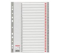 Esselte Plastic Indexes Onglet Avec Index Numérique Polypropylène (Pp)