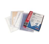 Esselte Pochette Perforée Folio Clair (Pack De 100)