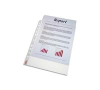 Esselte Pochettes Perforées Economy, A4, Pp, Chagrinee,