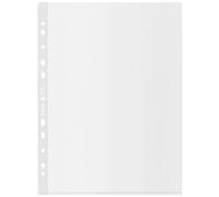 Esselte Pochettes perforées transparentes A4 en polypropylène recy rainé 100 microns - Boîte de 100
