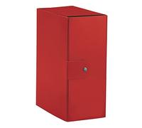 Esselte Porte-Documents Boîte de Rangement des Documents à Long Terme, A4, 15 cm Retour, Rouge, 1 Pièce