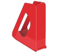 Esselte Europost Vivida Porte-revue en polystyrène A4 68 mm Rouge
