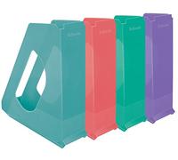 Range-revues Esselte Colour'Ice dos 7,2 cm couleurs assorties - Lot de 10