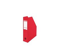 Esselte, porte-revues PVC, Dos de 7 cm, A4, Rouge, 56003