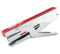 Esselte Rapid - Pince Agrafeuse, Rechargeable par le Haut, Capacité 15 Feuilles, Agrafeuse Robuste en Métal, Maison / Bureau / École, Agrafes Incluses, Gamme Colour'Breeze, Corail, 5001544