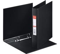 Esselte - Reliure à anneaux Vivida A5 2R PP 25mm noir