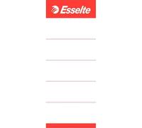 Esselte Sachet 10 Étiquettes Carton Pour Classeur À Levier 75 Mm