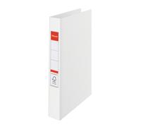Esselte Standard Ring Binders , PP White 2 x 25 mm Classeur à anneaux A4 blanc