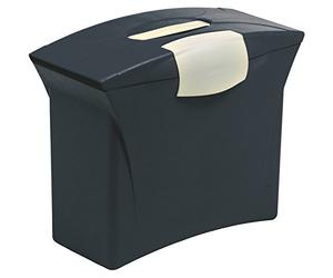 Esselte Valise de Classement pour Dossiers Suspendus, A4, Capacité de 15 Dossiers Suspendus, Noir, Intego, 39853