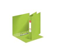 Esselte Vivida 47686 Lot de 10 classeurs à anneaux en polypropylène Vert Format A5 2 anneaux 25 mm