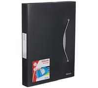 Esselte Vivida Boîte de classement en polypropylène A4 380 feuilles 40 mm Noir