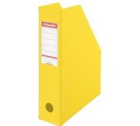 Esselte Porte-revues 56001 – PVC A4, dos de 7 cm – Jaune