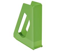 Esselte VIVIDA - Porte-Revues A4 en Plastique Robuste, Rangement pour Catalogues, Magazines et Dossiers, Vert, 628219