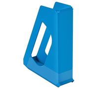 Esselte VIVIDA - Porte-Revues A4 en Plastique Robuste, Rangement pour Catalogues, Magazines et Dossiers, Bleu, 628218