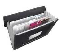 Esselte vivida trieur à soufflet 6 compartiments - noir 624017 Noir G