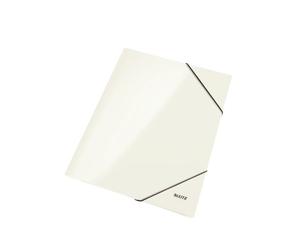 Esselte WOW 39820001 Lot de 10 Chemises à 3 rabats avec élastique 250 feuilles Blanc