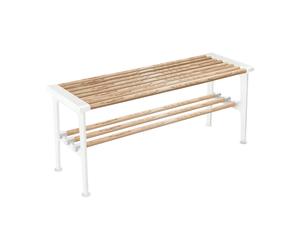 Essem Design Banc Nostalgi 100 cm Frêne-blanc