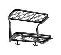 Essem Design Étagère à chapeaux Classic 650 noir/chrome. 2 niveaux. 40 cm