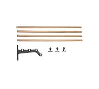 Essem Design Étagère à chapeaux Nostalgi 291 à assembler chêne. structure laquée noir