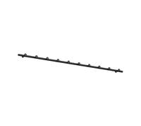 Essem Design Liste de crochets Classic 100 cm Noir