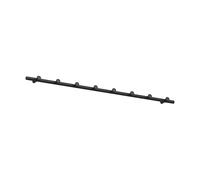 Essem Design Liste de crochets Classic 80 cm Noir