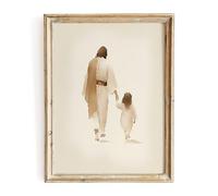 ESSEN Life Décoration murale chrétienne « Child of God Jésus » - Décoration murale religieuse parfaite pour femme (20,3 x 25,4 cm sans cadre)