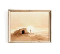 ESSEN Life | La tombe vide | Décorations de Pâques chrétiennes, décorations de Pâques religieuses, décorations de résurrection, résurrection de Jésus-Christ, poster de Jésus, art mural chrétien,