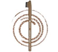 essence 12 eyebrow DESIGNER 12 Hazelnut Brown - vegan | Regard mis en valeur, Crayon à sourcils, Brosse intégrée