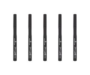 Essence 24ever Ink Liner 01 Lot de 5 cartouches d'encre Noir intense